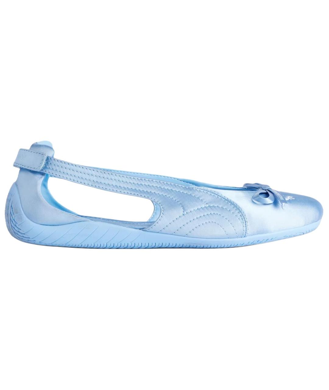 BALENCIAGA Голубые балетки, фото 2