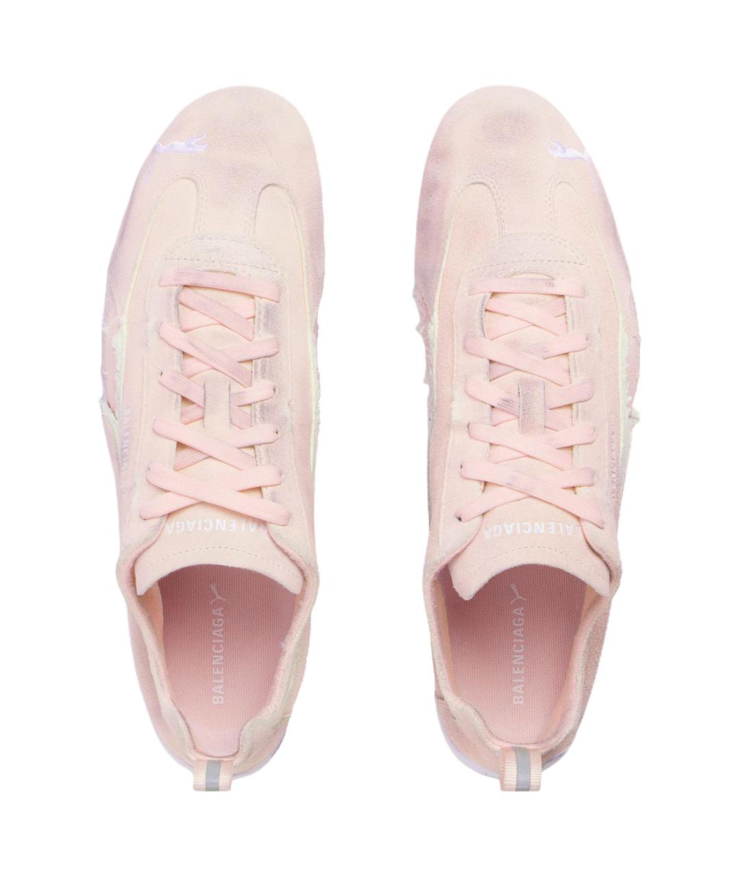 BALENCIAGA Розовые кроссовки, фото 5