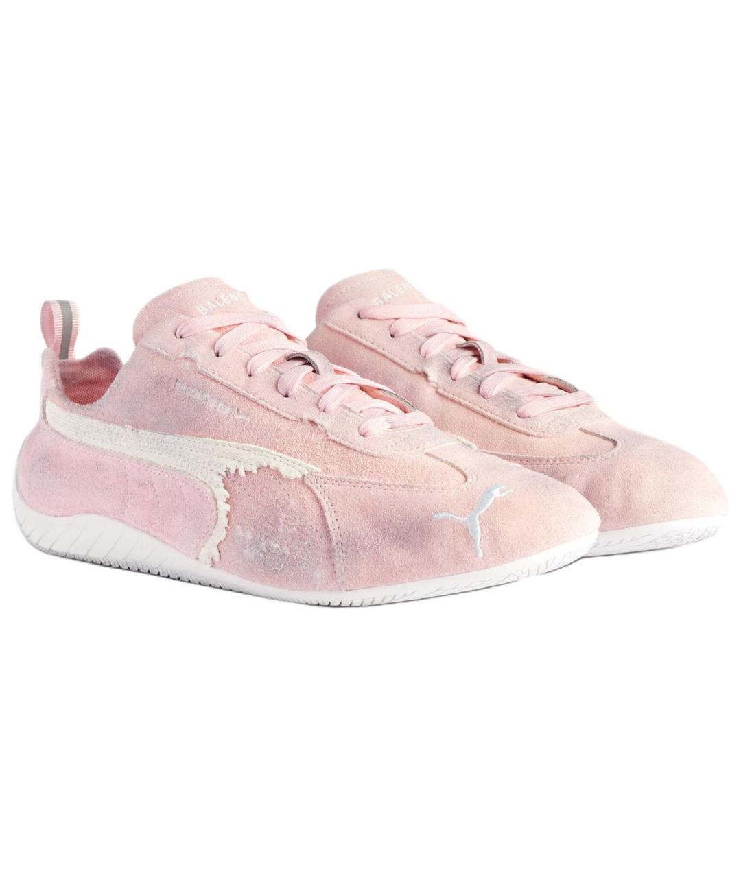 BALENCIAGA Розовые кроссовки, фото 3
