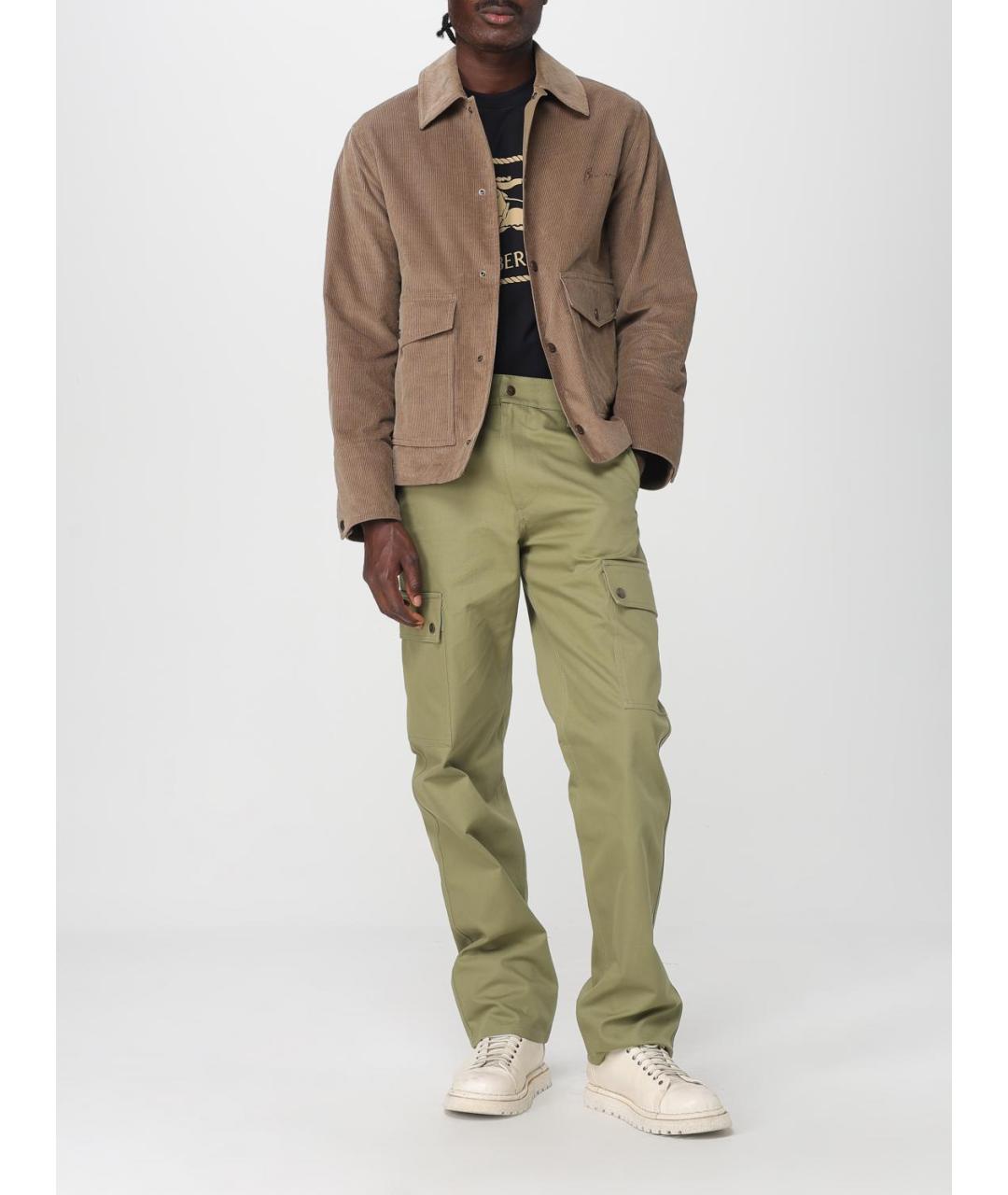 BURBERRY Черная футболка, фото 3