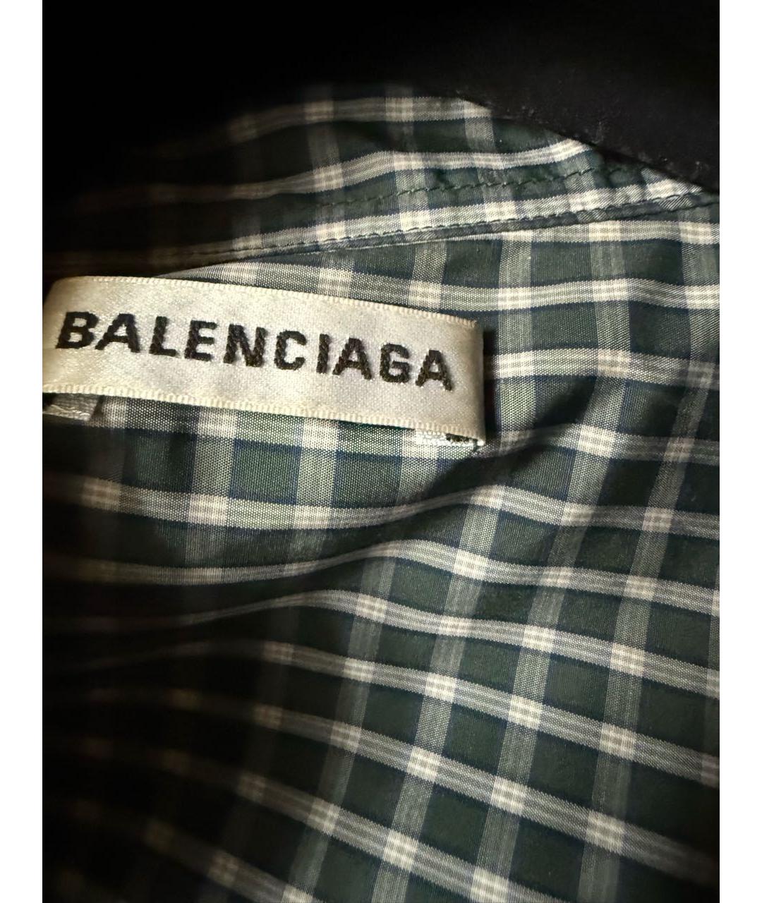 BALENCIAGA Мульти полиэстеровая рубашка, фото 3