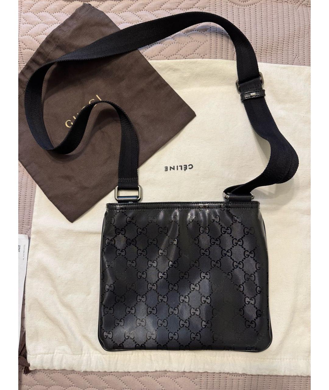 GUCCI Черная сумка через плечо, фото 3