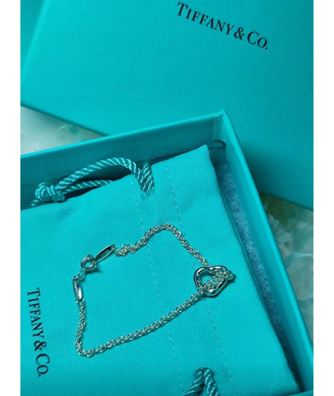 TIFFANY&CO Серебрянный серебряный браслет, фото 6