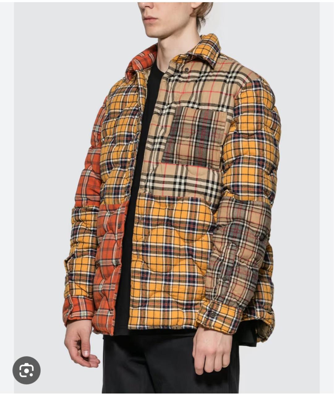 BURBERRY Желтая куртка, фото 6