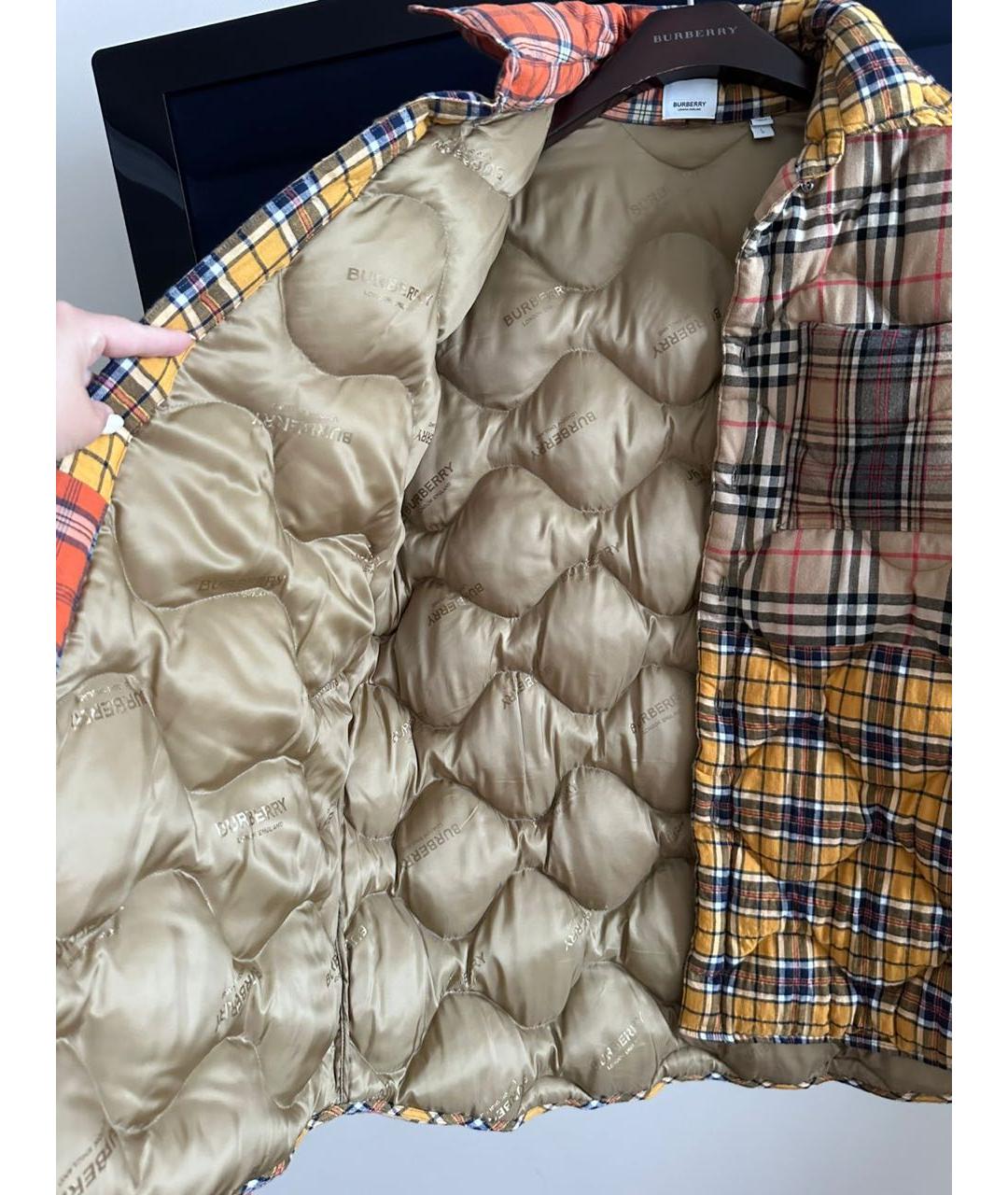 BURBERRY Желтая куртка, фото 4