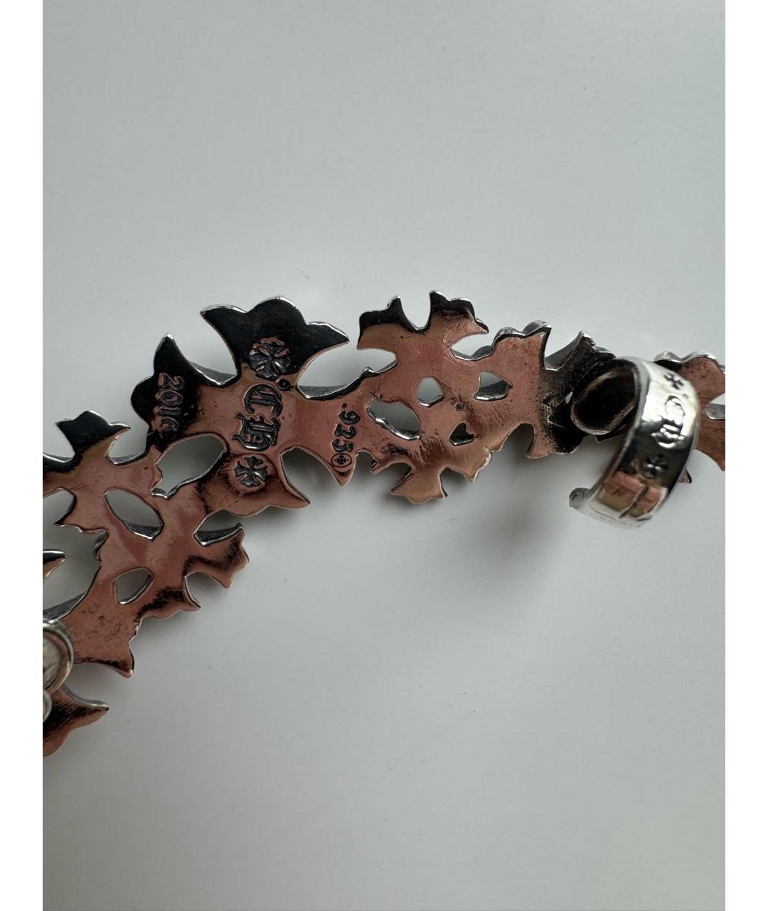 CHROME HEARTS Серебряные серебряные серьги, фото 4