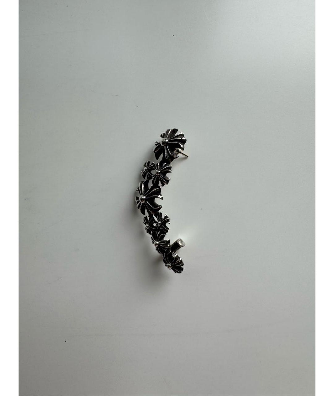 CHROME HEARTS Серебряные серебряные серьги, фото 3