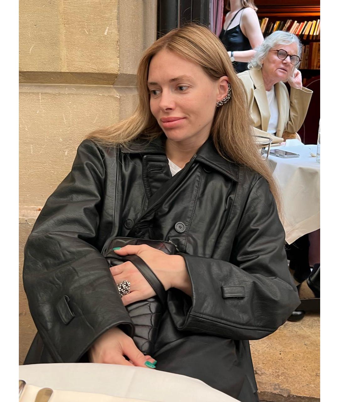 CHROME HEARTS Серебряные серебряные серьги, фото 6