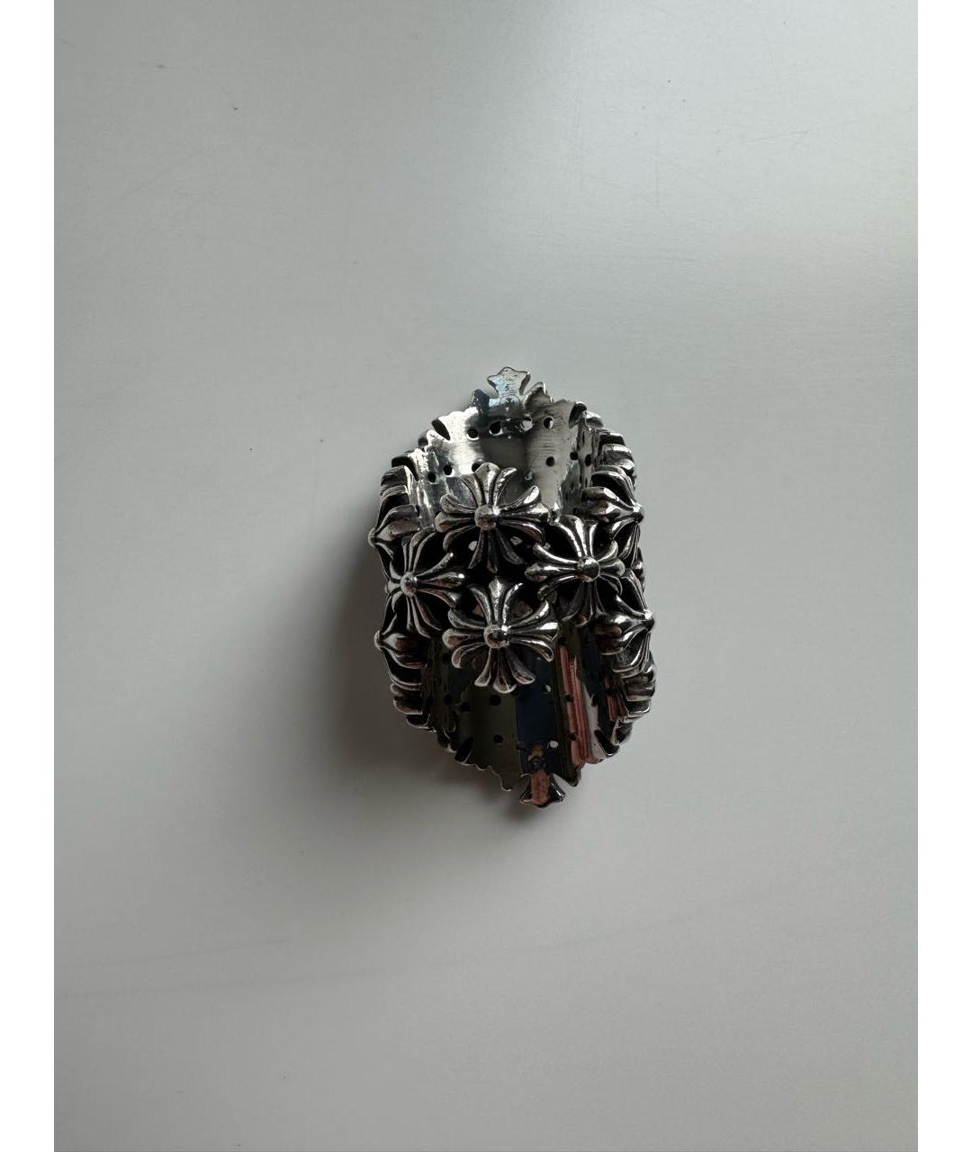 CHROME HEARTS Серебряное серебряное кольцо, фото 2