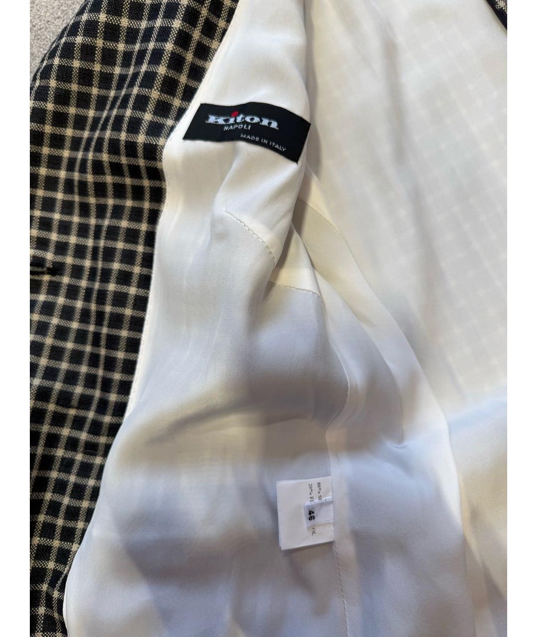 KITON Мульти шерстяное пальто, фото 6