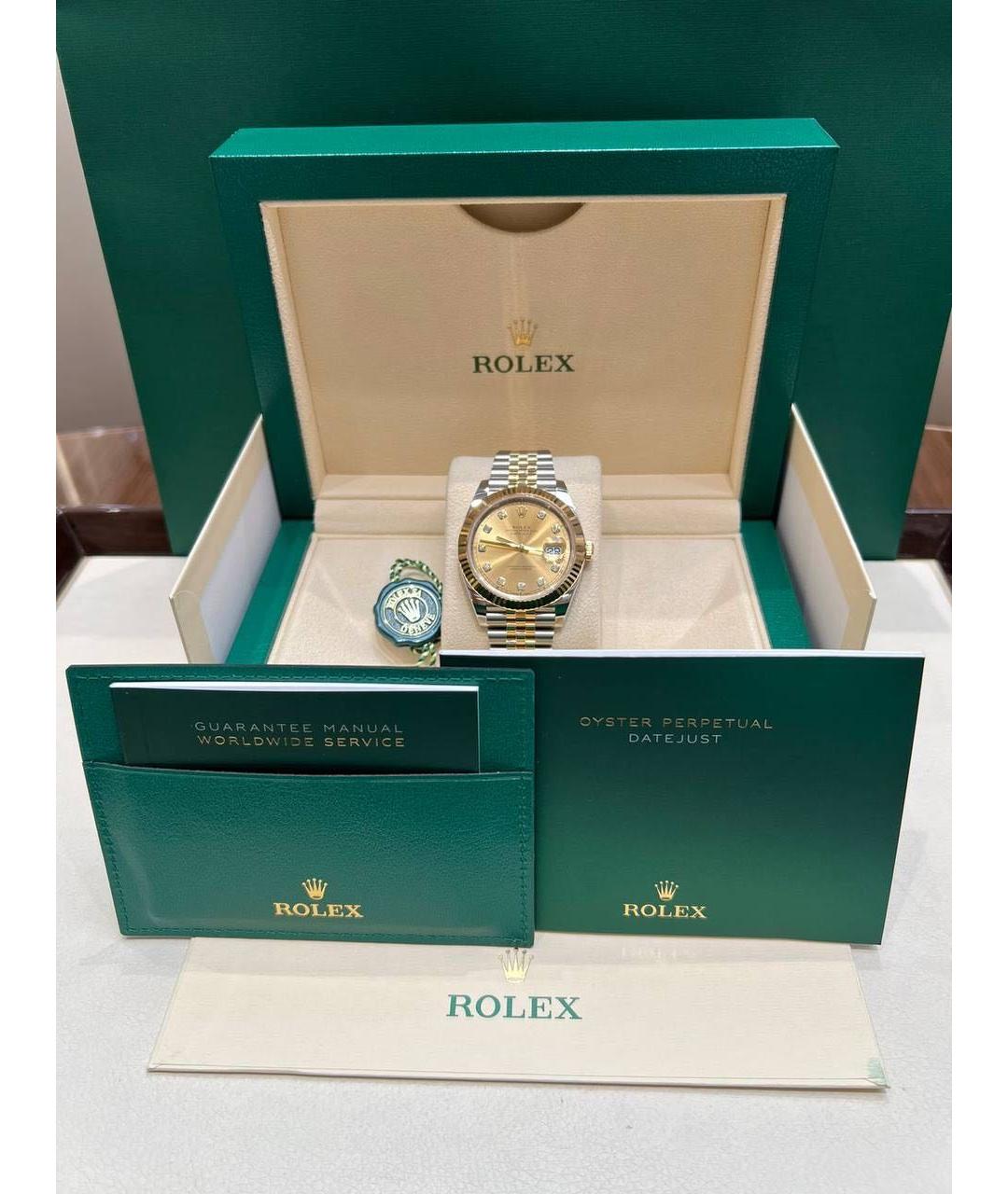 ROLEX Золотые часы из желтого золота, фото 4