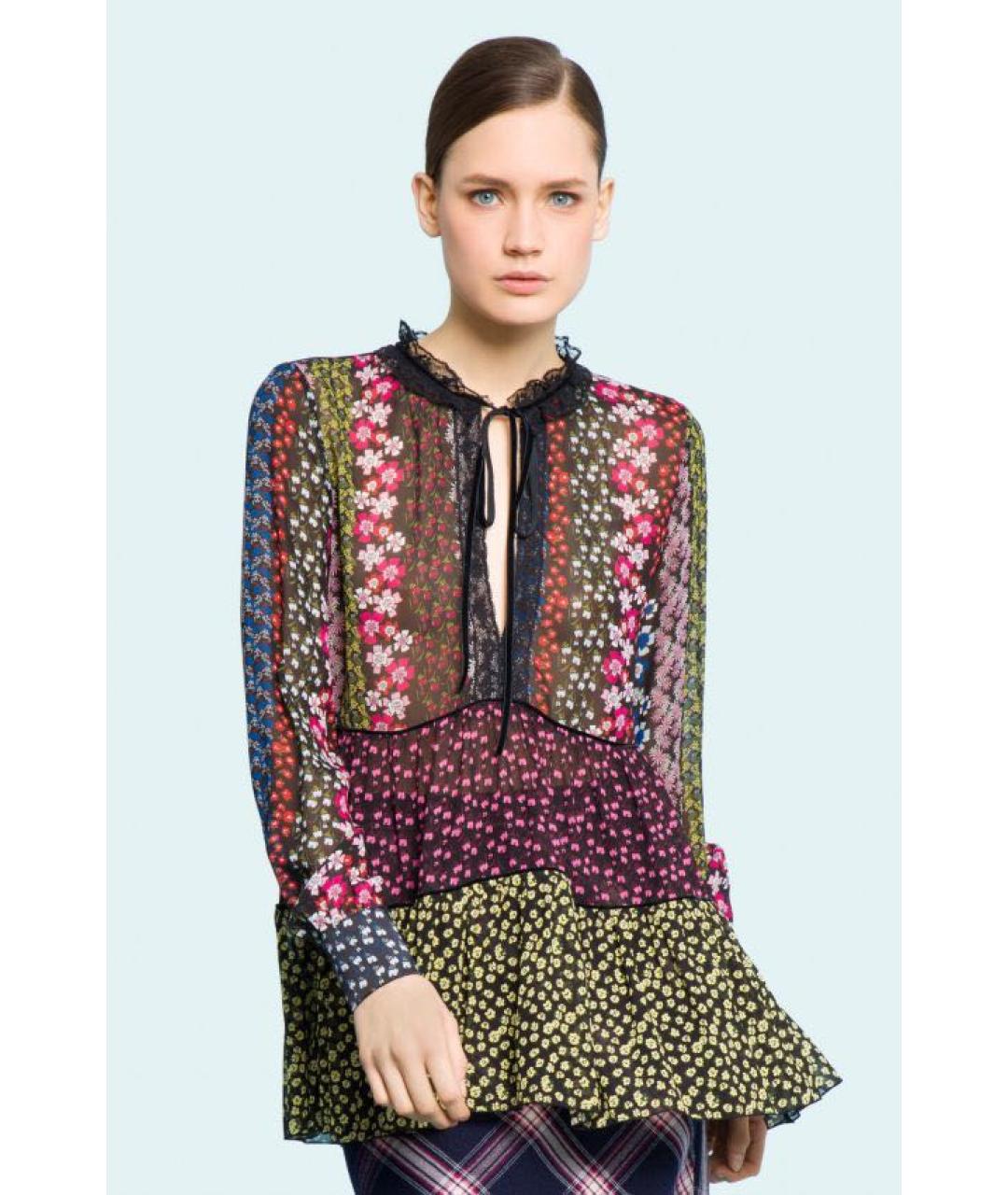 ERMANNO SCERVINO Вискозная блузы, фото 5
