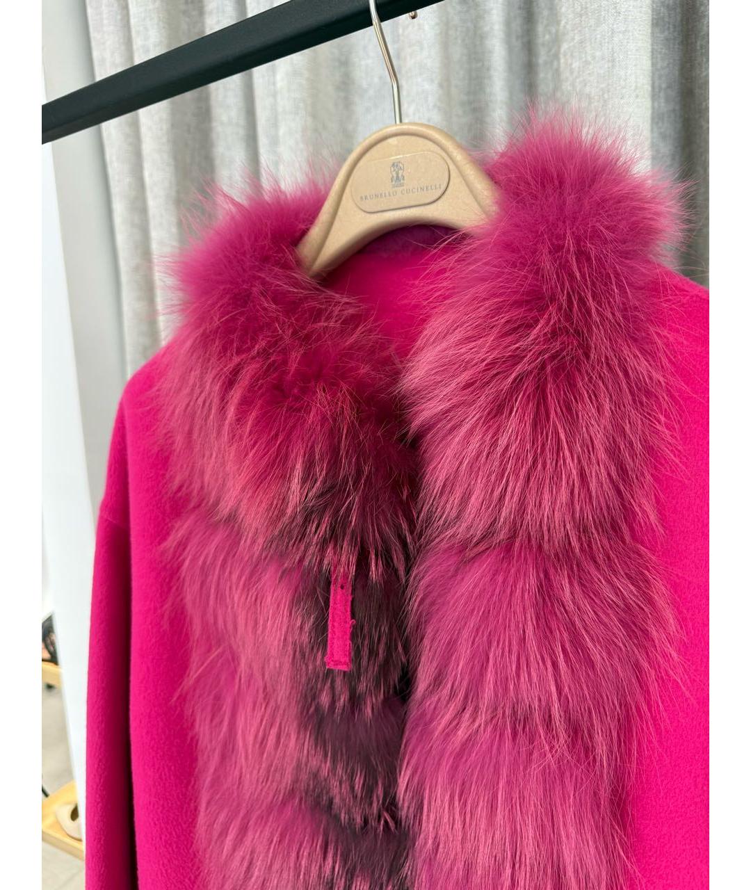 ERMANNO SCERVINO Фуксия пальто, фото 3