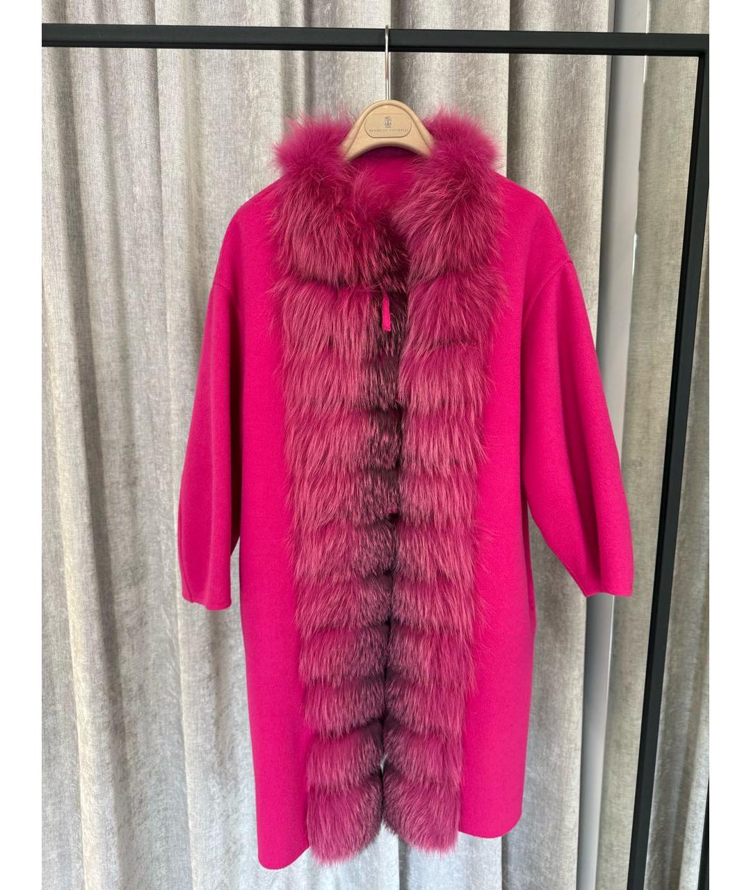 ERMANNO SCERVINO Фуксия пальто, фото 7