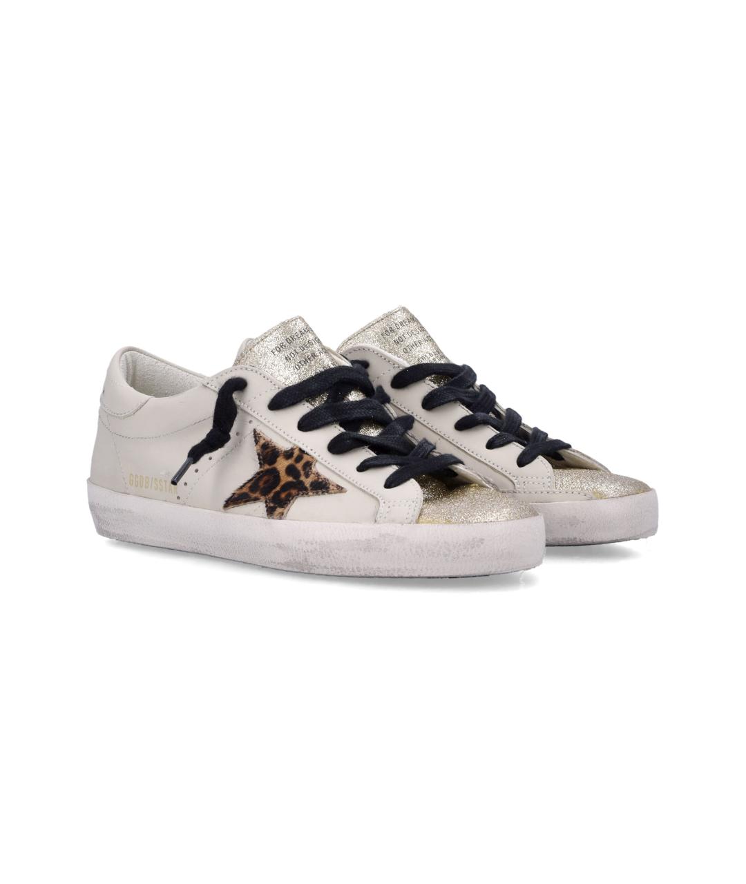 GOLDEN GOOSE DELUXE BRAND Мульти кожаные кеды, фото 2