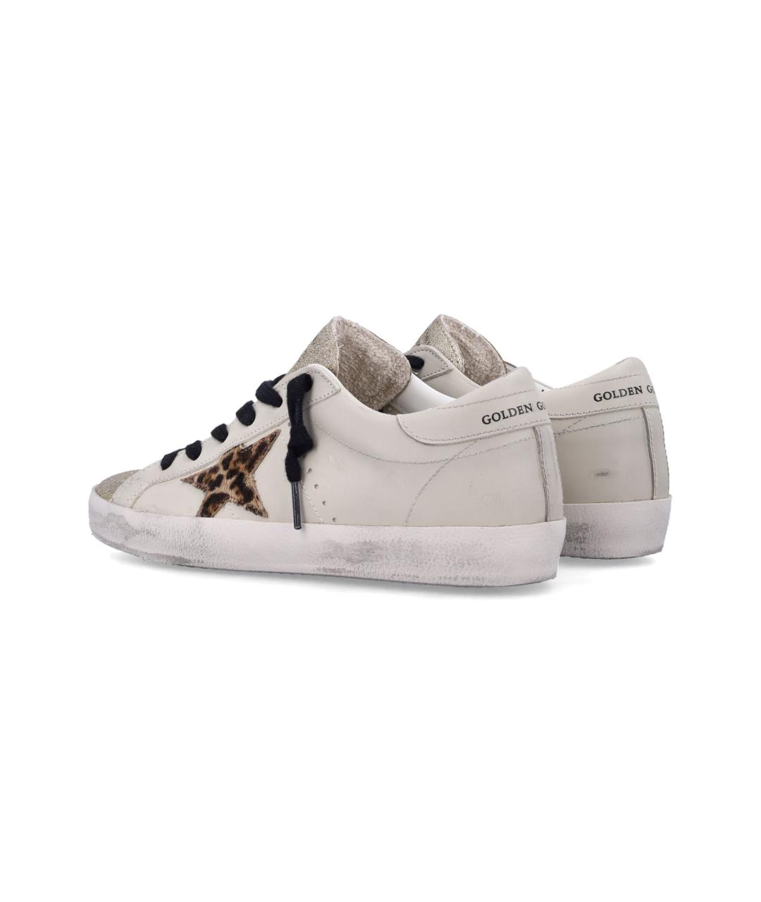 GOLDEN GOOSE DELUXE BRAND Мульти кожаные кеды, фото 4