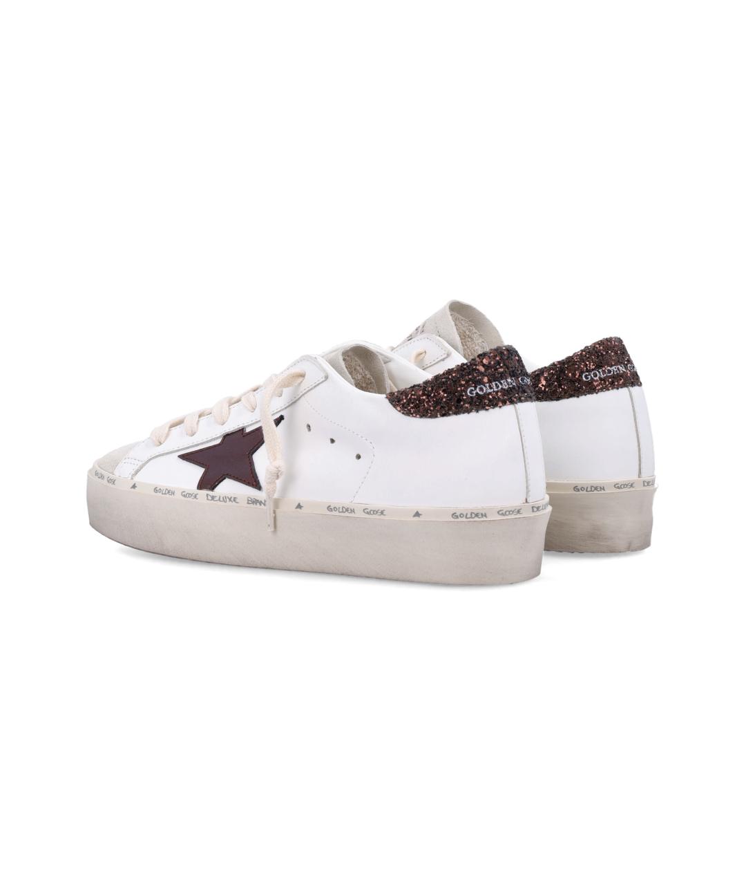 GOLDEN GOOSE DELUXE BRAND Белые кожаные кеды, фото 4