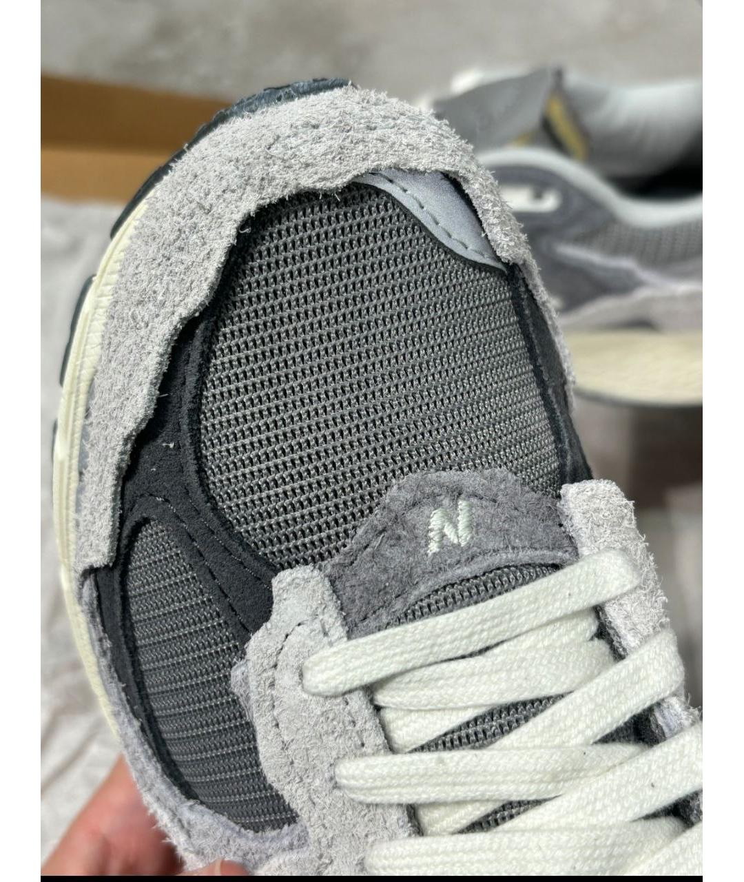NEW BALANCE Серые низкие кроссовки / кеды, фото 6