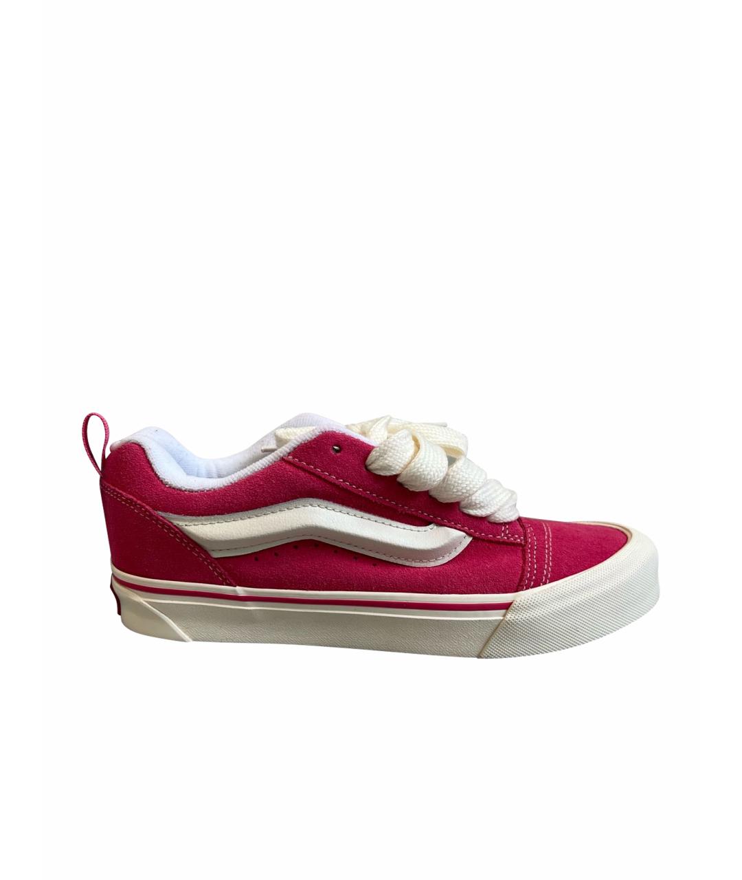 VANS Розовые текстильные кеды, фото 1