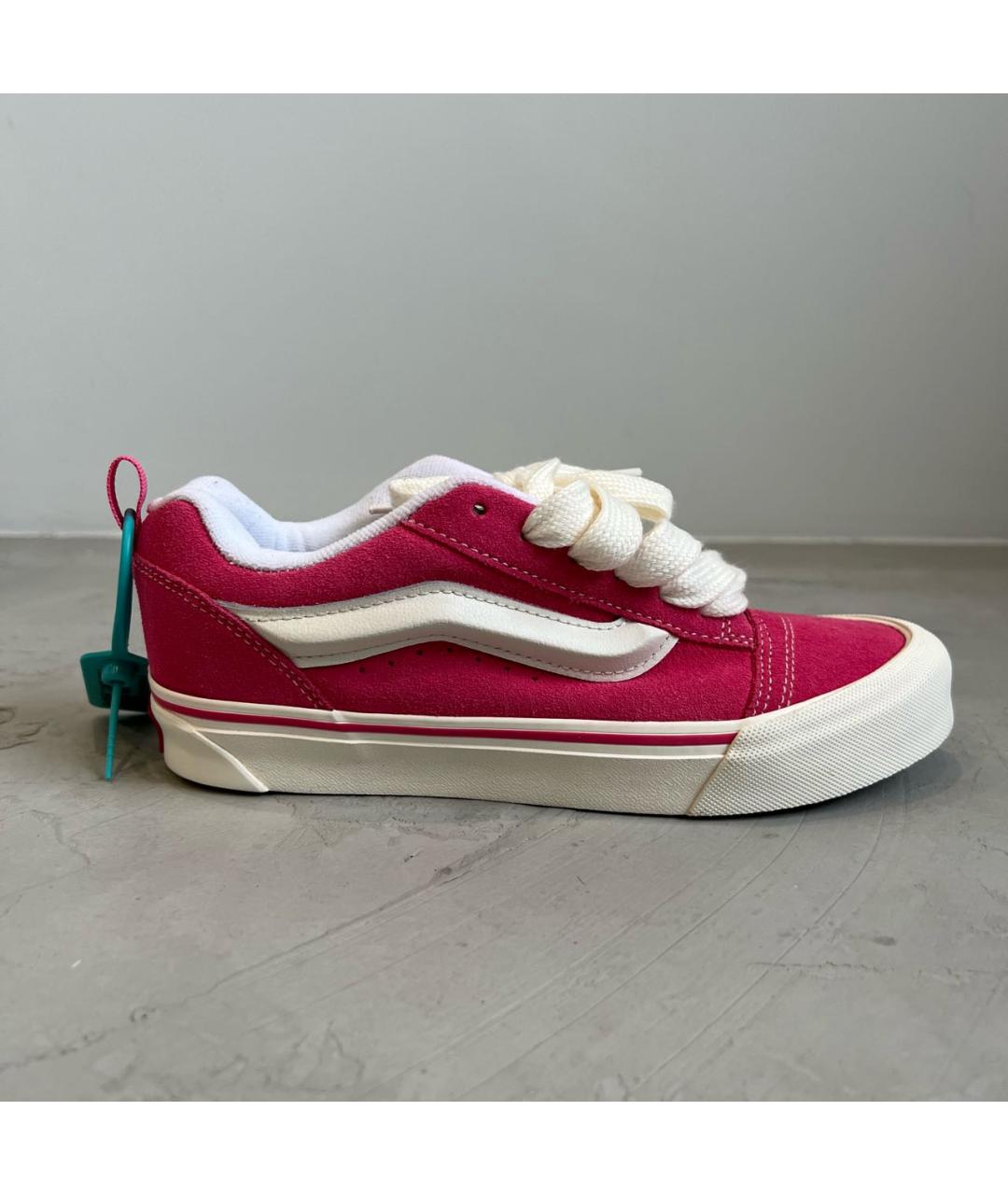 VANS Розовые текстильные кеды, фото 4