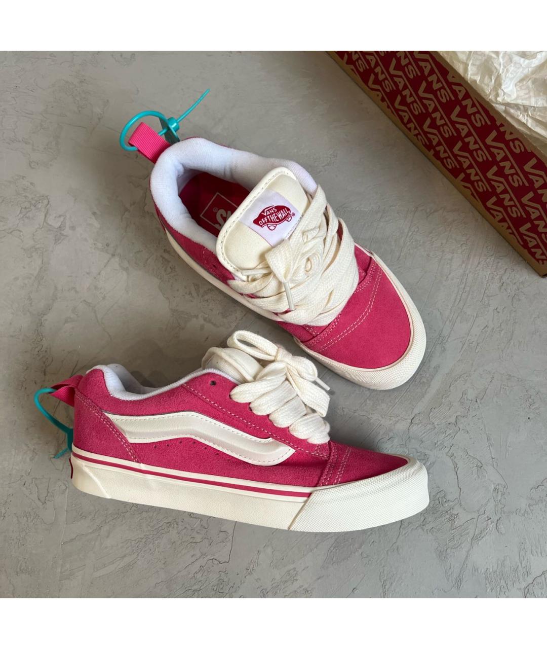 VANS Розовые текстильные кеды, фото 3