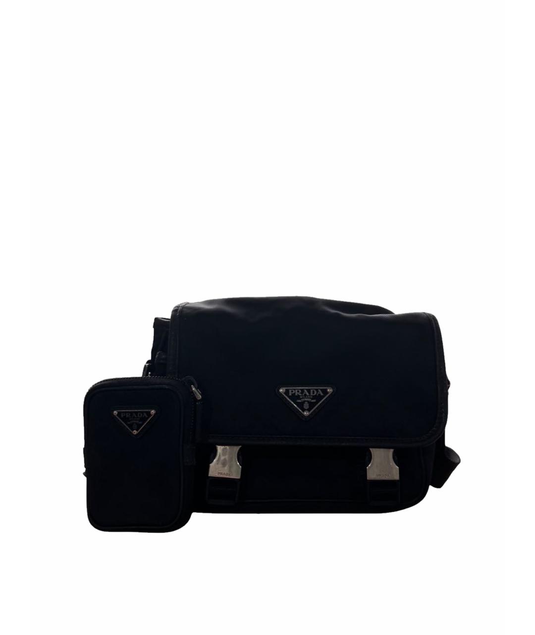 PRADA Черная сумка на плечо, фото 1