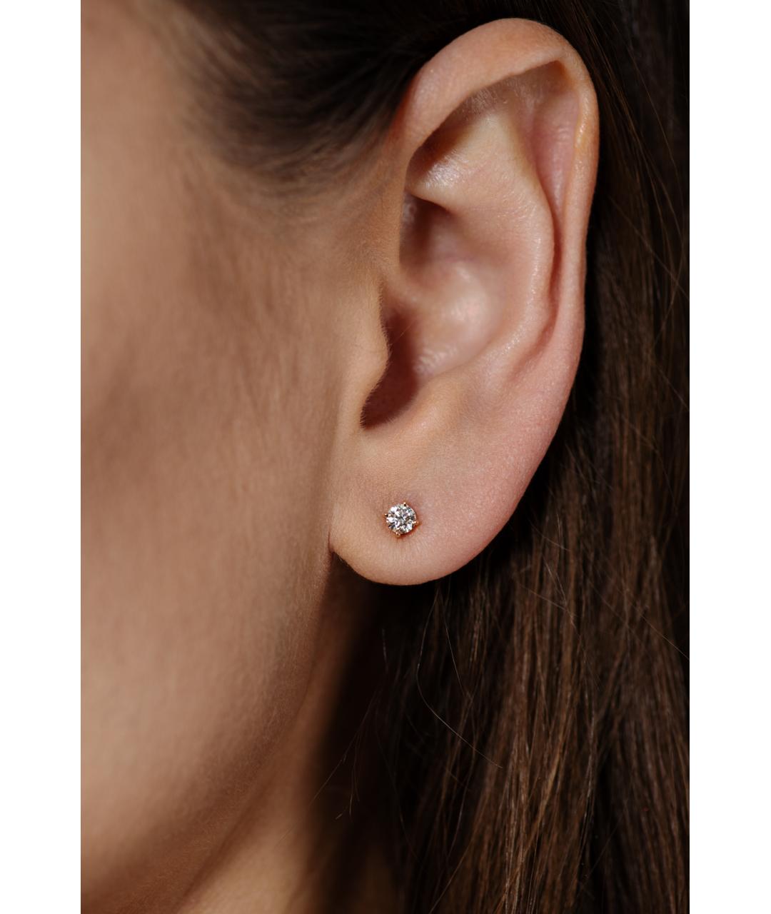 TIFFANY&CO Золотые серьги из розового золота, фото 2