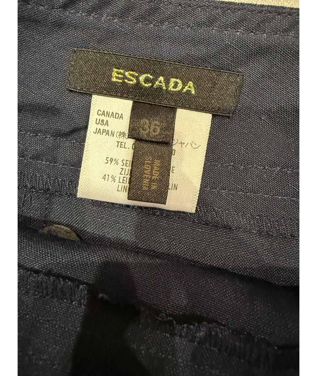 ESCADA Темно-синие шорты, фото 4