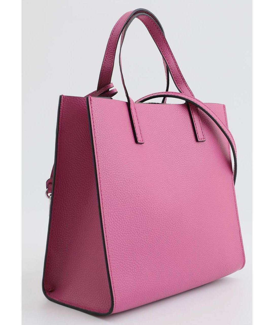 MARC JACOBS Фуксия кожаная сумка через плечо, фото 2