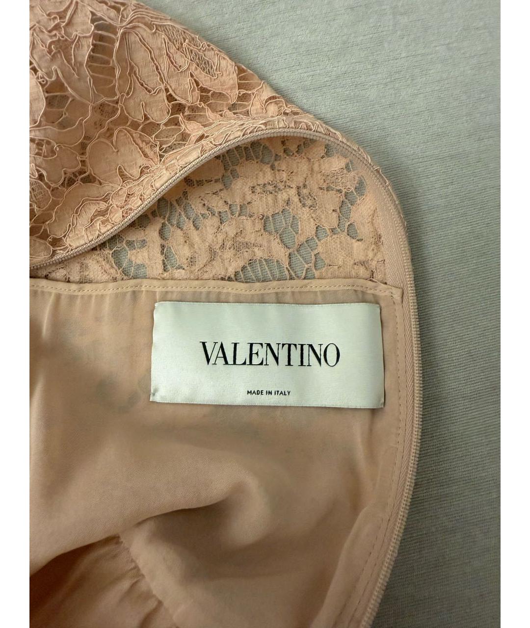 VALENTINO Розовое коктейльное платье, фото 3