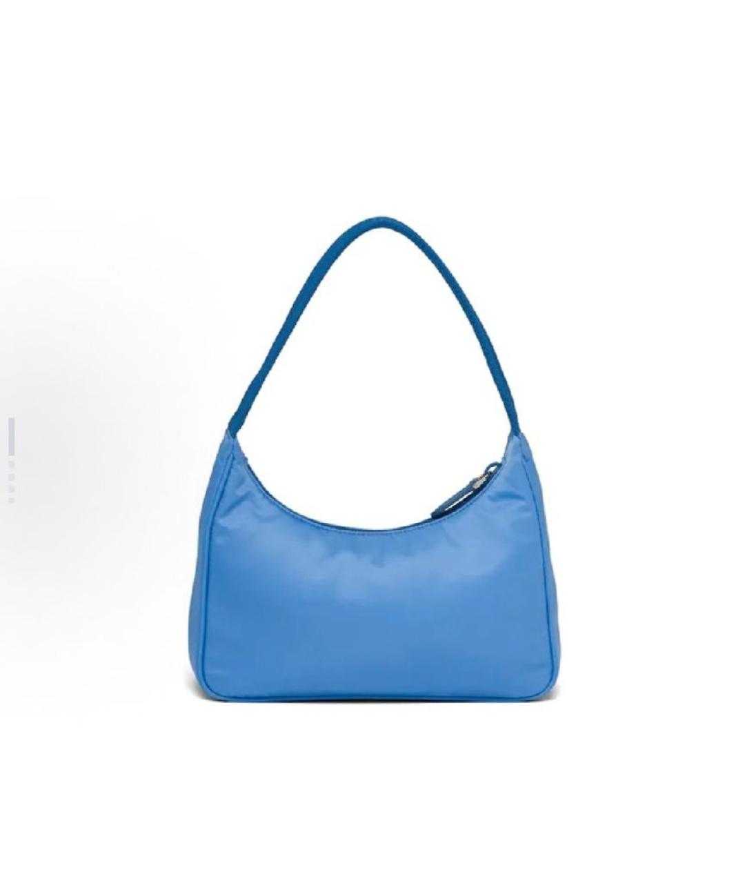 PRADA Синяя сумка через плечо, фото 3