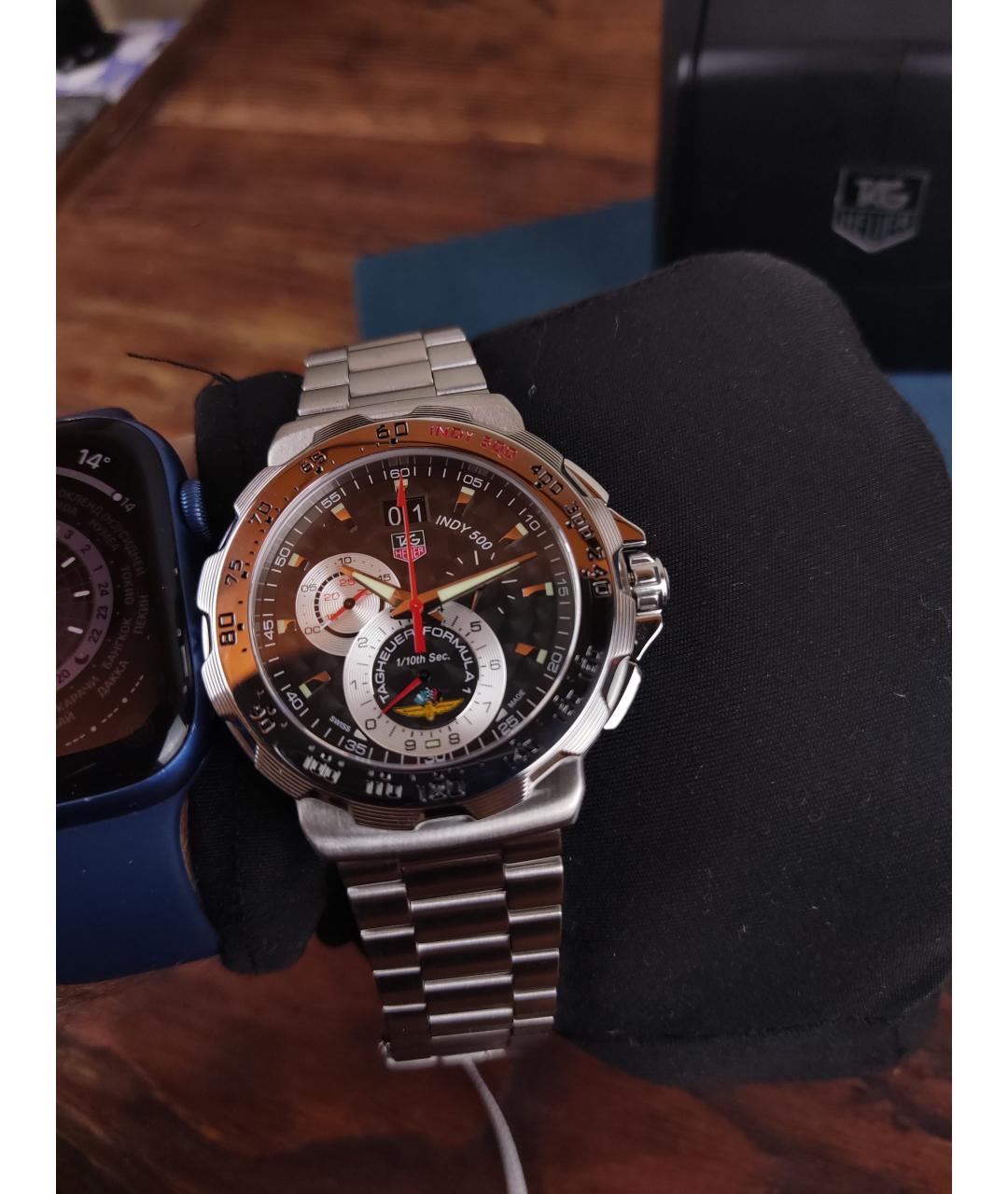 TAG HEUER Серые часы, фото 8