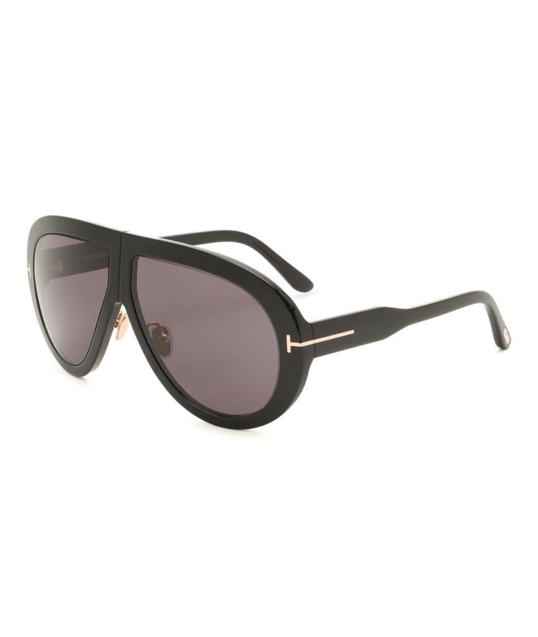 TOM FORD Черные солнцезащитные очки, фото 1