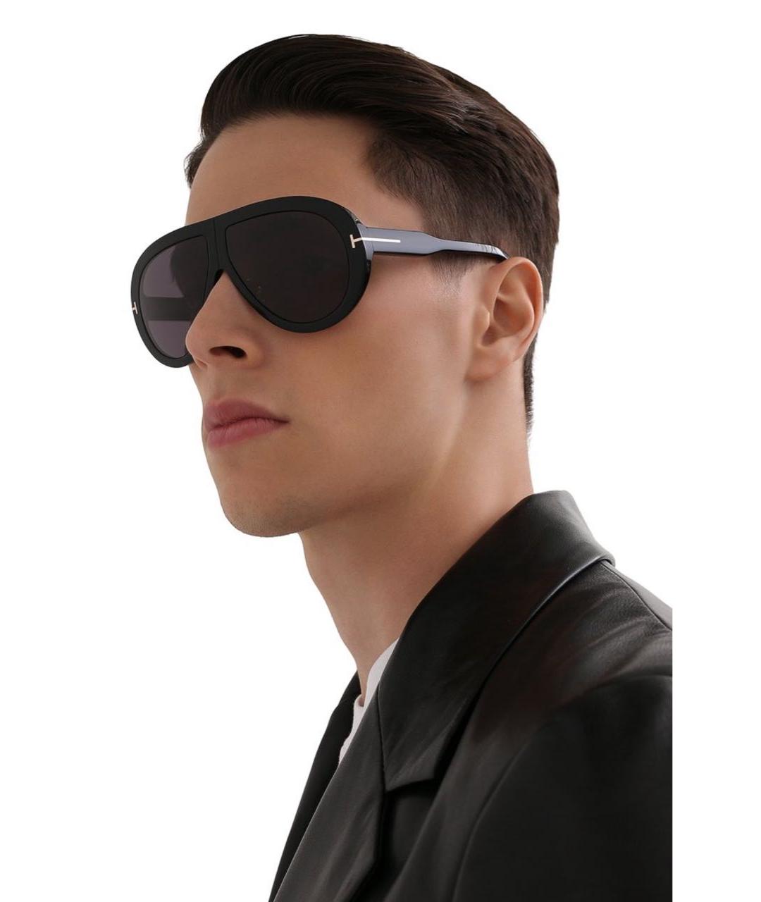 TOM FORD Черные солнцезащитные очки, фото 4