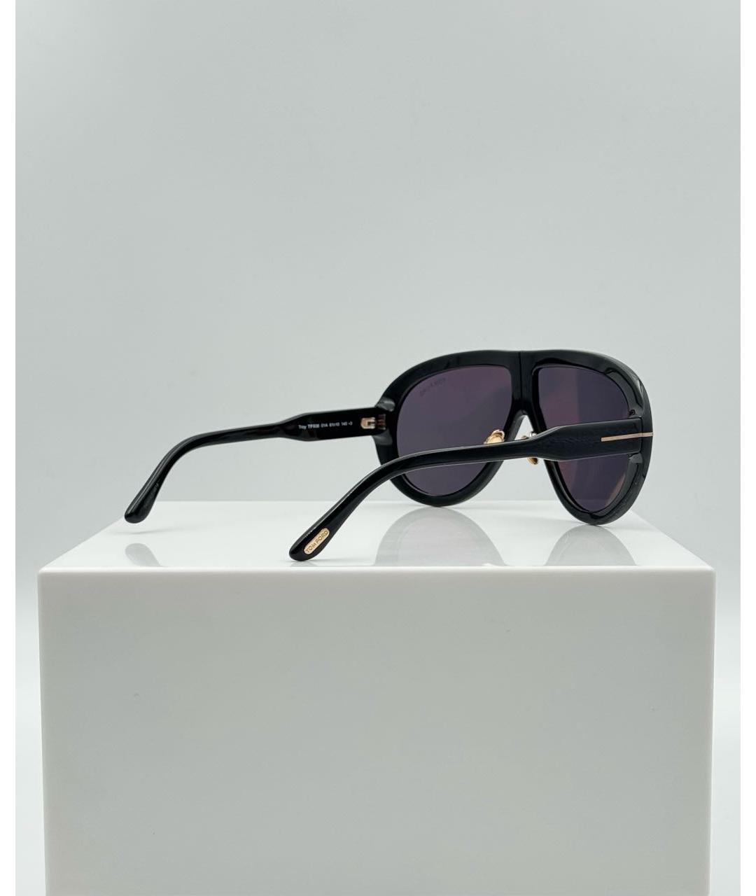 TOM FORD Черные солнцезащитные очки, фото 8