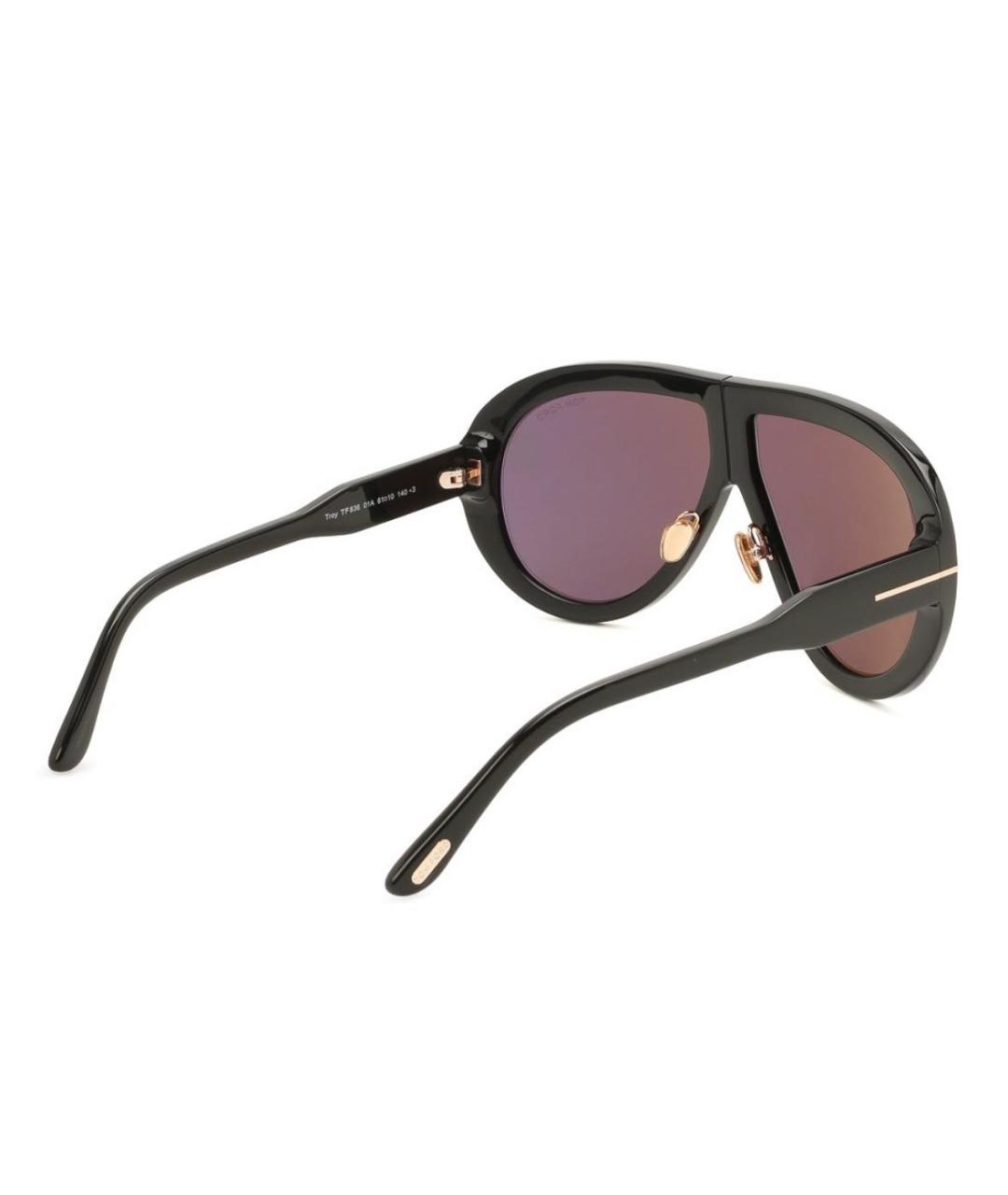 TOM FORD Черные солнцезащитные очки, фото 3