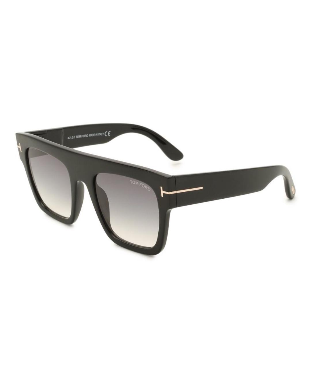 TOM FORD Черные солнцезащитные очки, фото 1