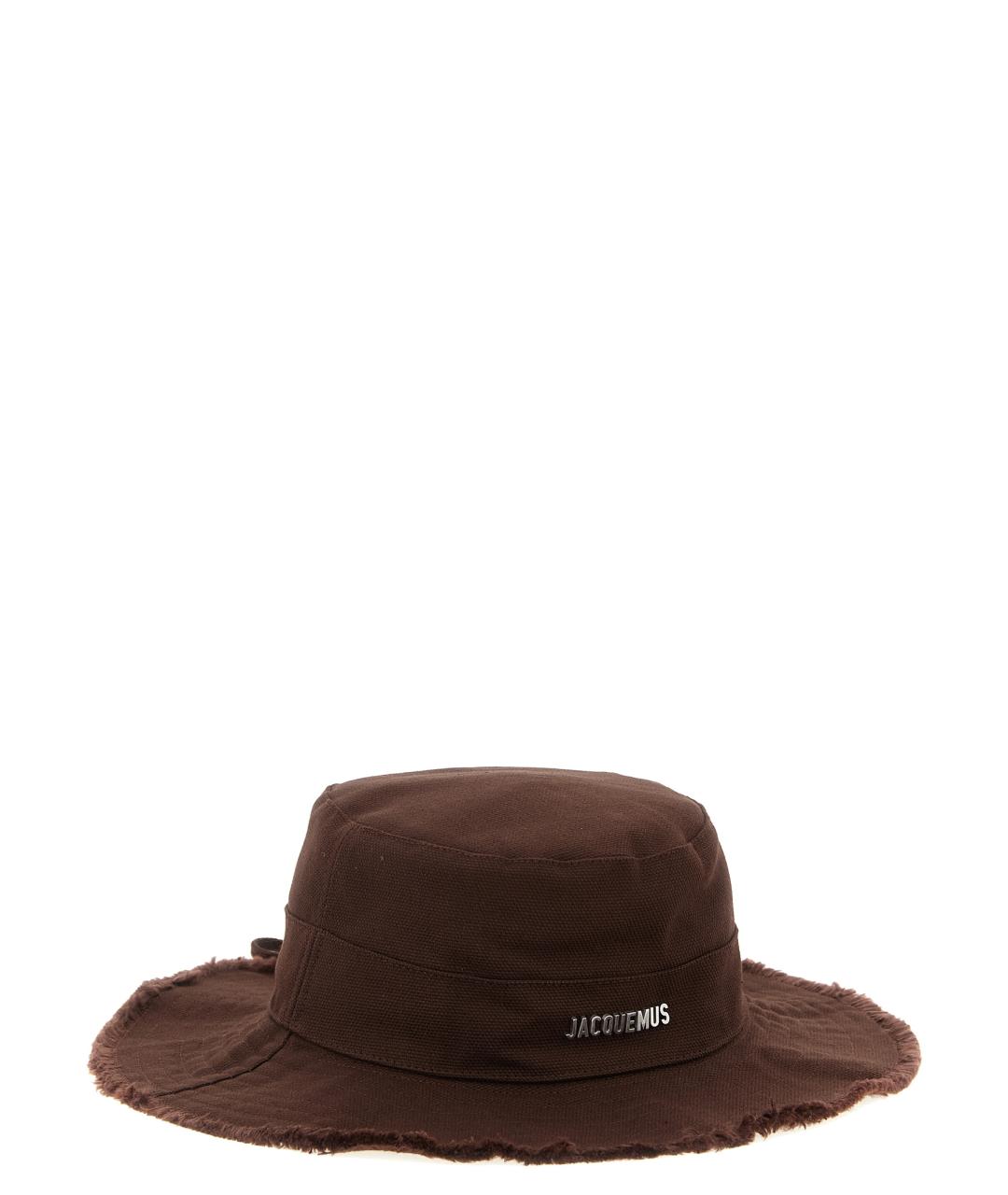 JACQUEMUS Коричневая шляпа, фото 2