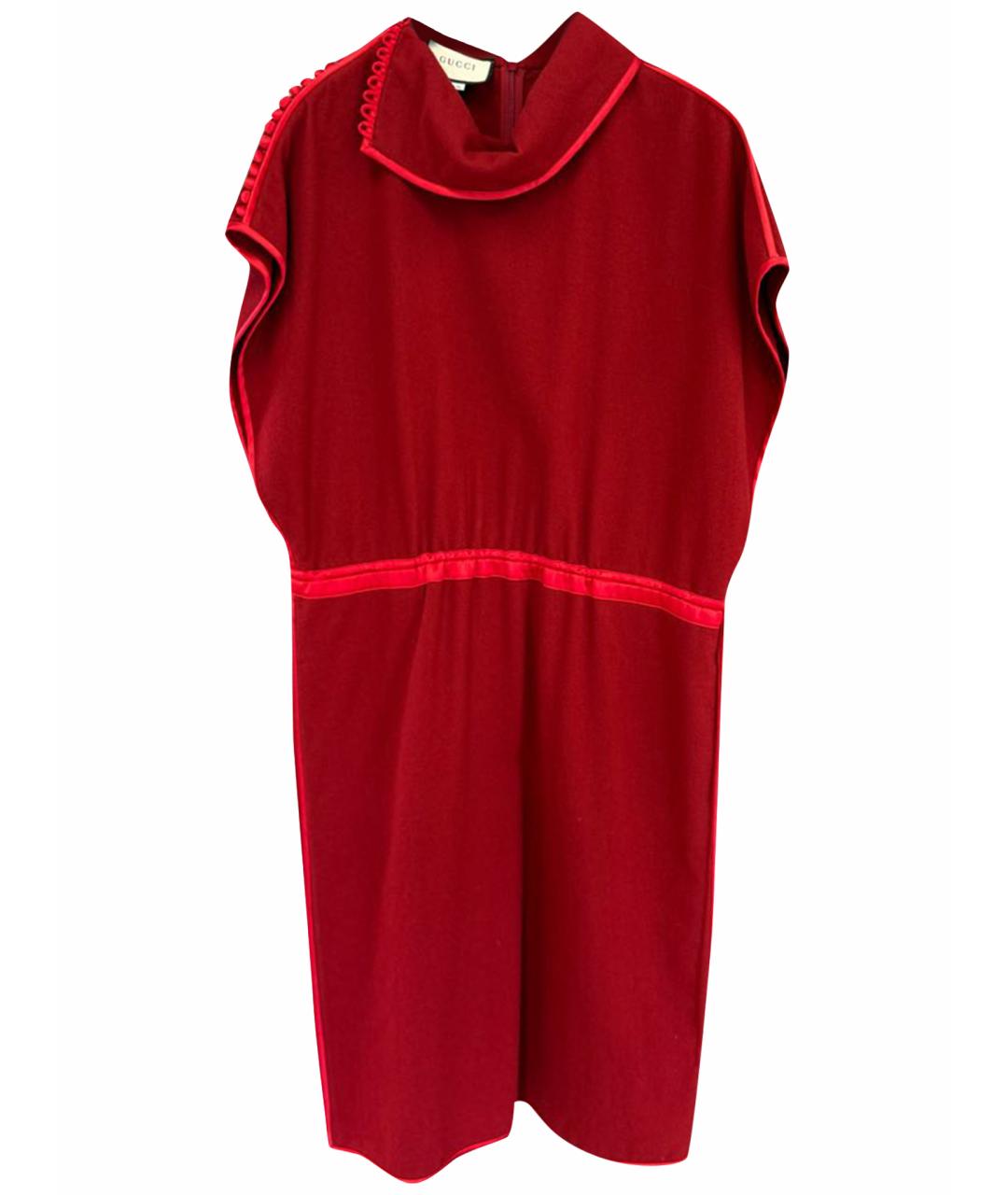 GUCCI Красное повседневное платье, фото 1