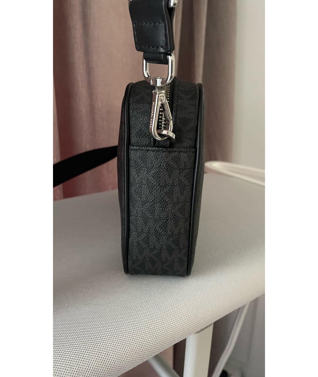 MICHAEL KORS Черная сумка через плечо, фото 3
