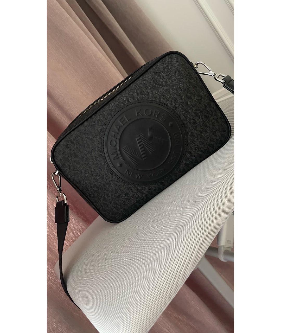 MICHAEL KORS Черная сумка через плечо, фото 2