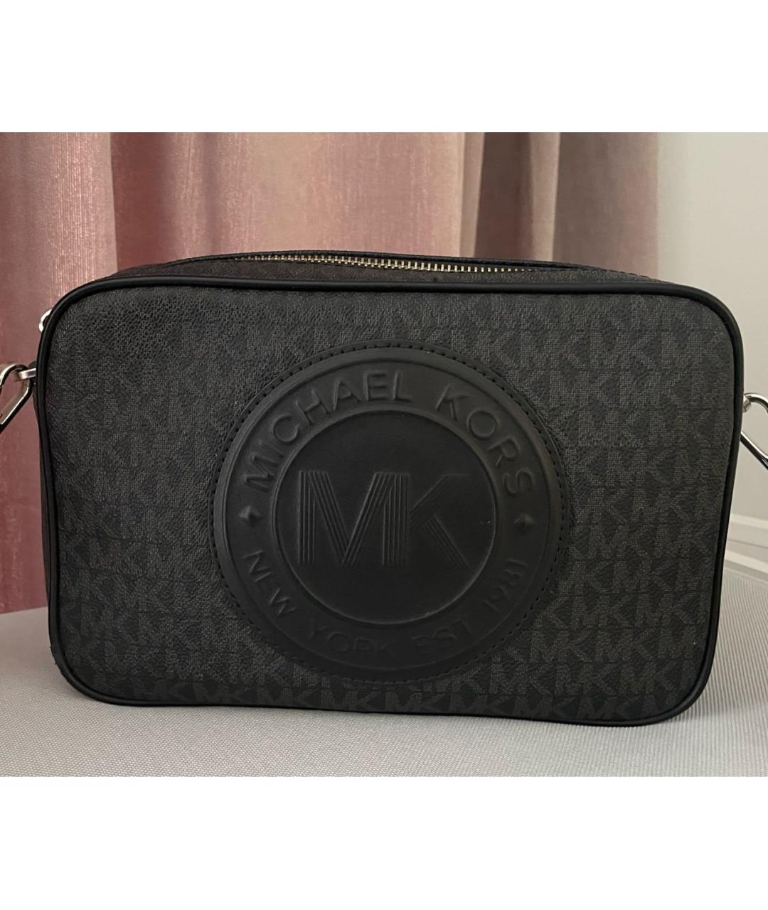 MICHAEL KORS Черная сумка через плечо, фото 8