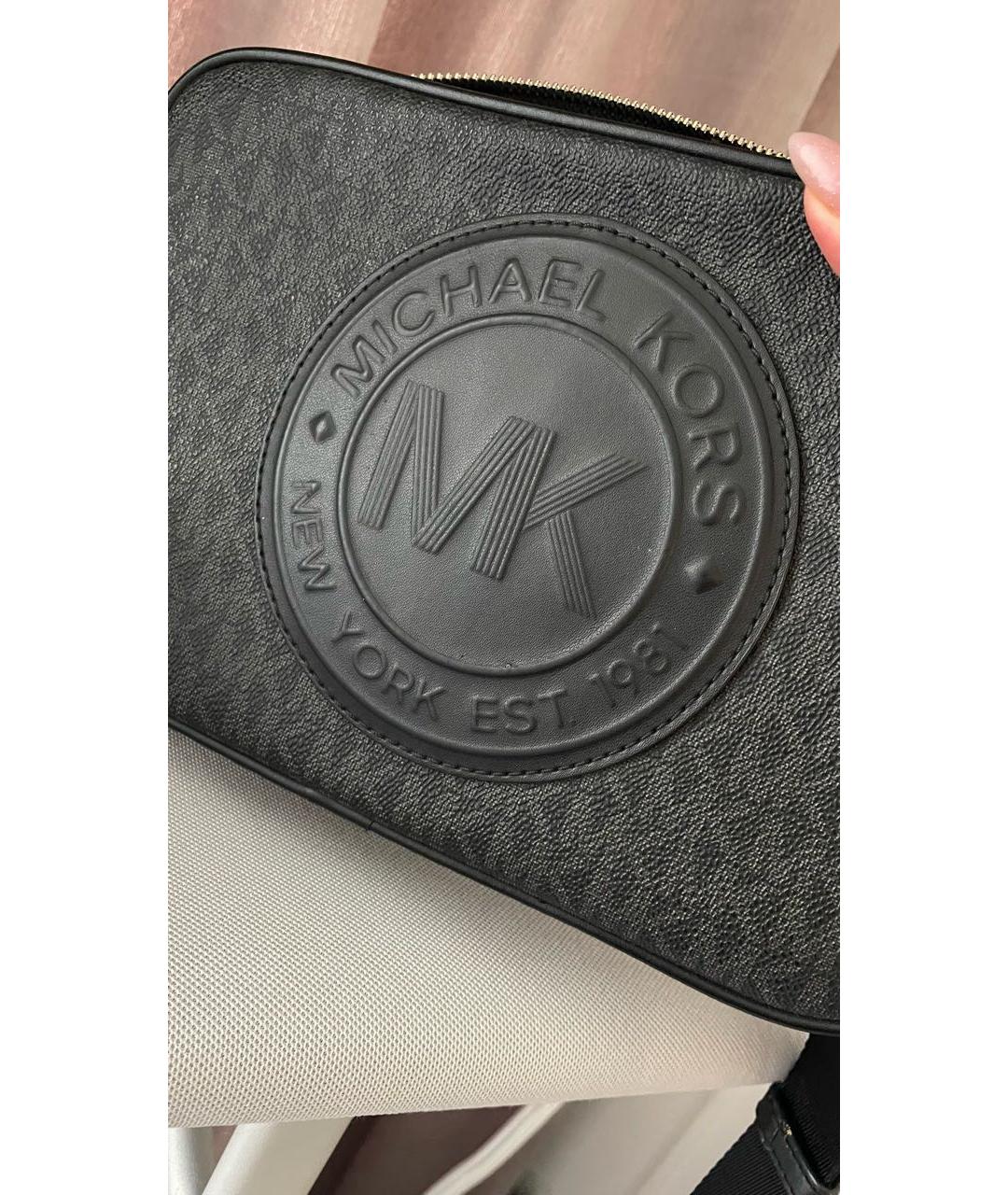 MICHAEL KORS Черная сумка через плечо, фото 7