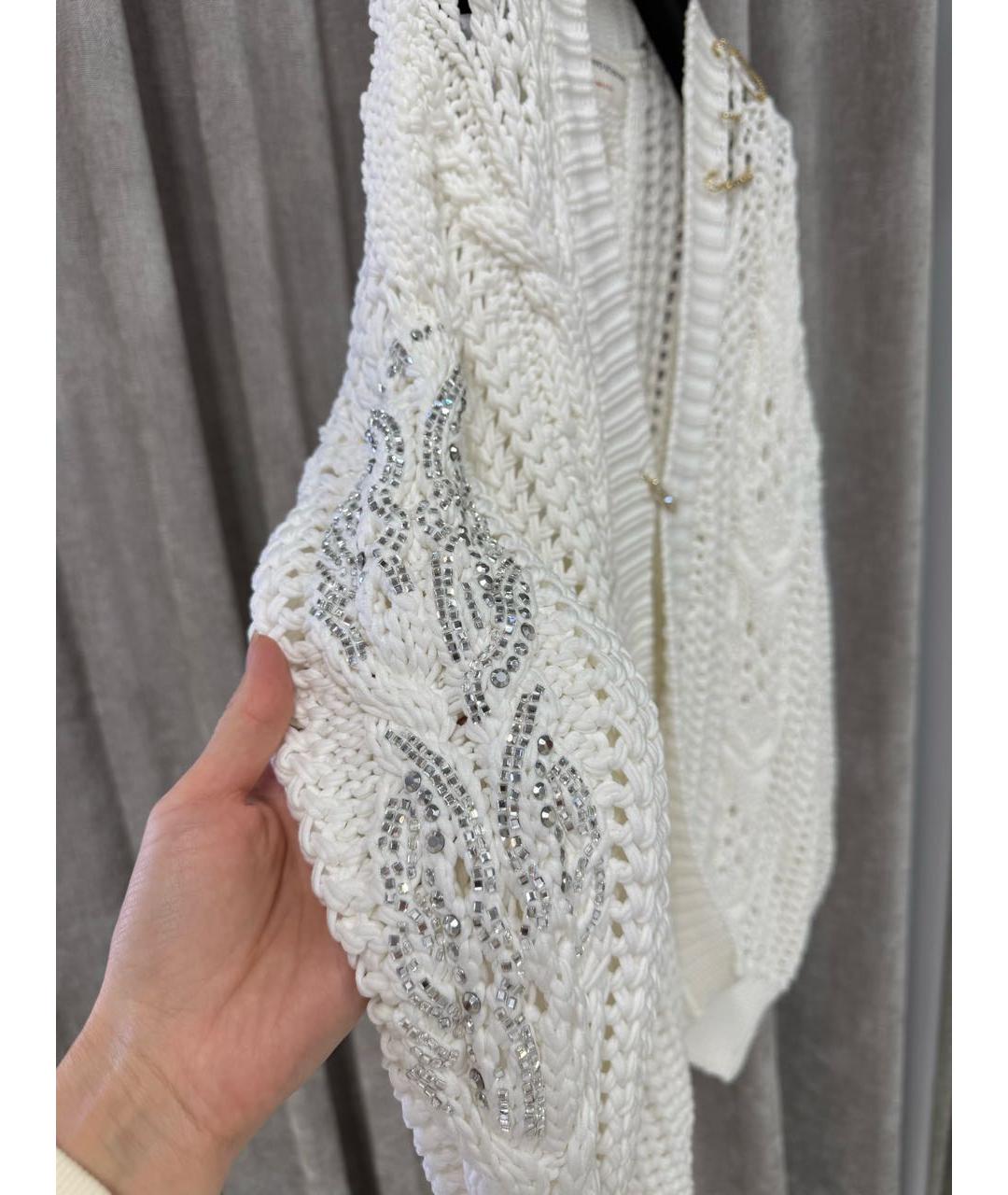 ERMANNO SCERVINO Белый кардиган, фото 5