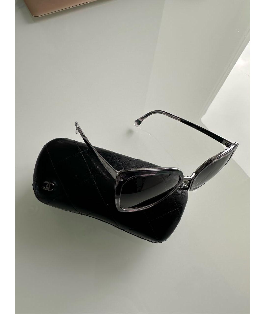 CHANEL Мульти пластиковые солнцезащитные очки, фото 4