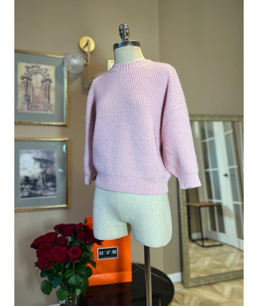 3.1 PHILLIP LIM Розовый джемпер / свитер, фото 6