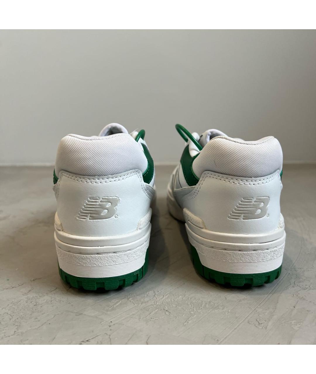 NEW BALANCE Белые кожаные кеды, фото 3