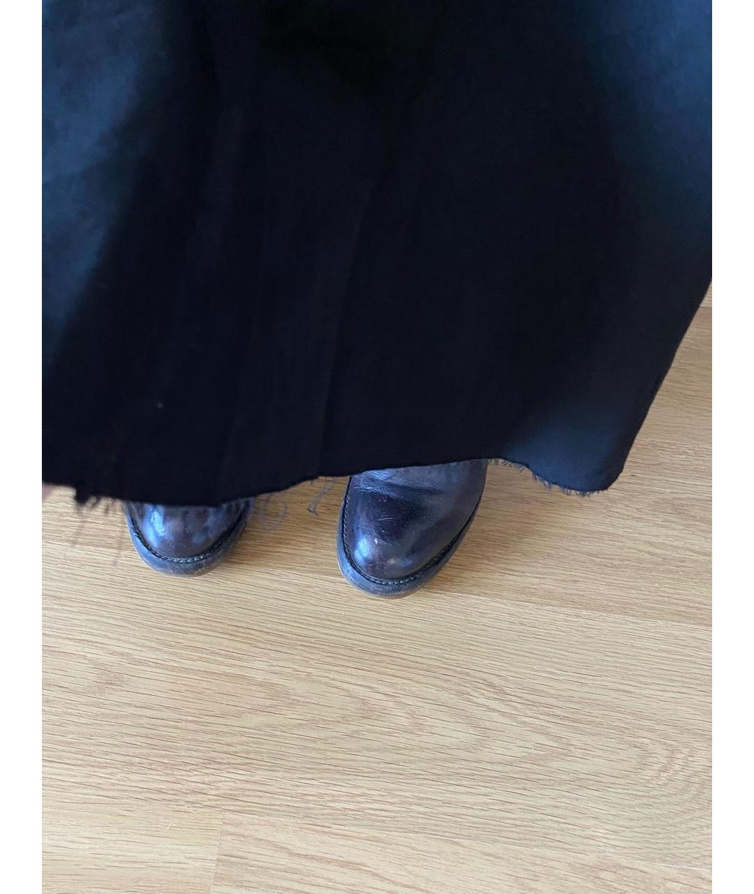JUNYA WATANABE COMME DES GARÇONS Черная шерстяная юбка макси, фото 5