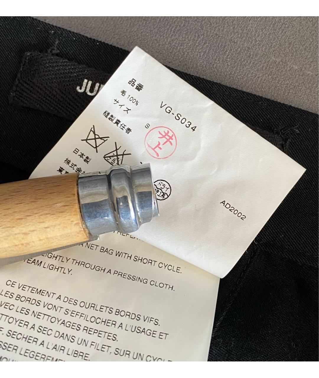 JUNYA WATANABE COMME DES GARÇONS Черная шерстяная юбка макси, фото 7