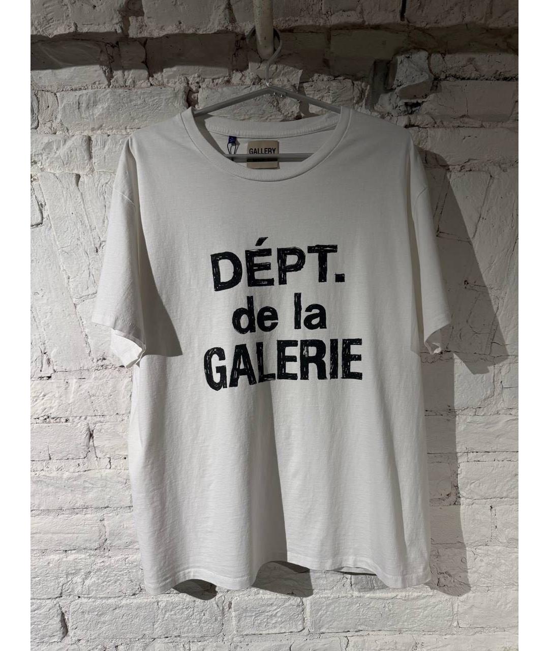 Gallery Dept Белая хлопковая футболка, фото 3